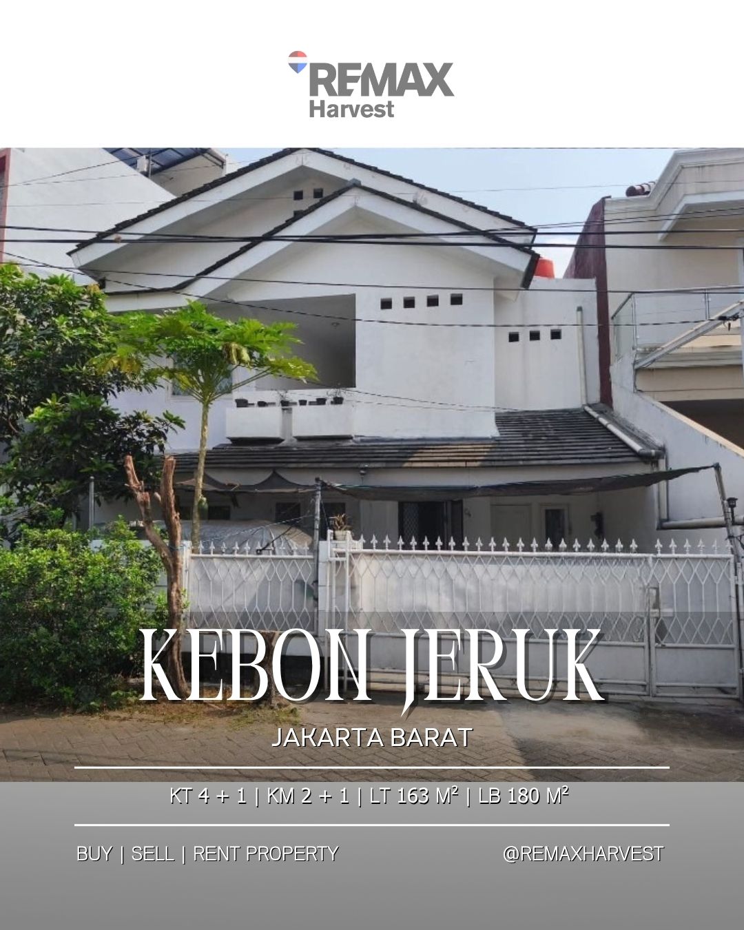 Rumah Kebon Jeruk Jakarta Barat