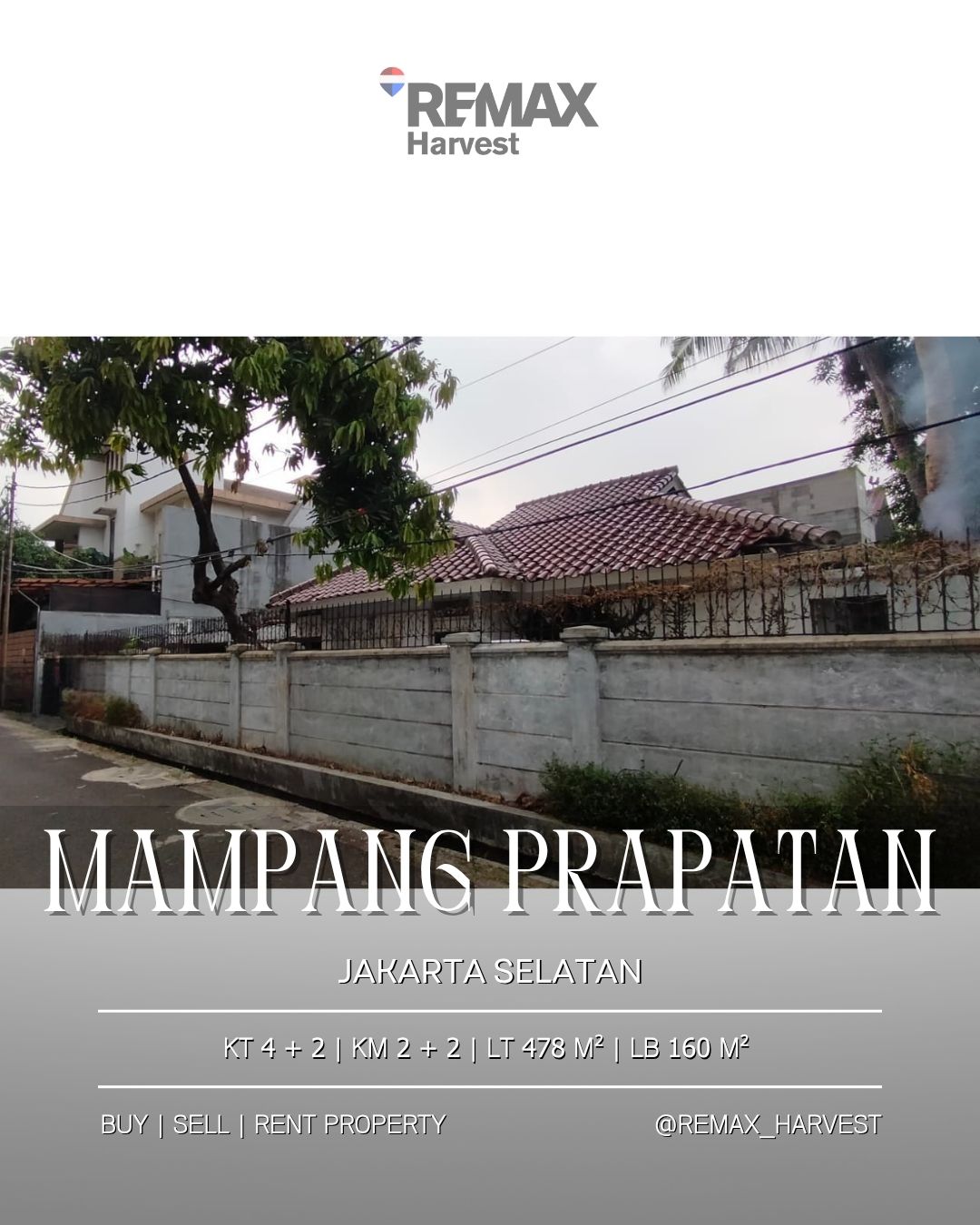 Rumah Hitung Tanah Mampang Prapatan